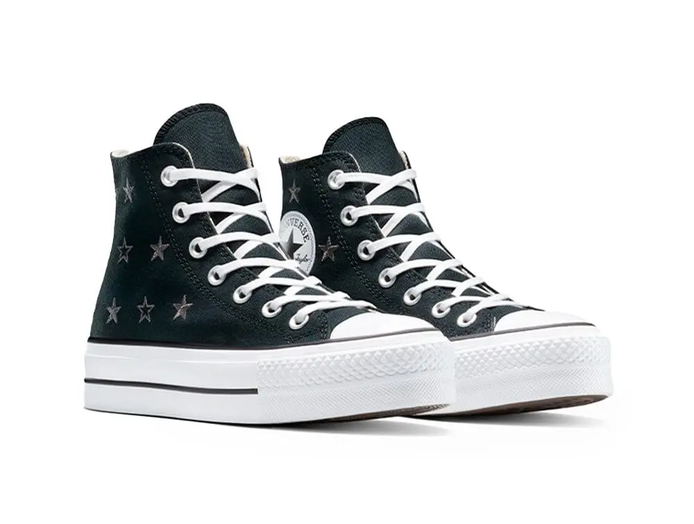 Zapatillas Converse Chuck Taylor Lift Mujer Negro - Image 3