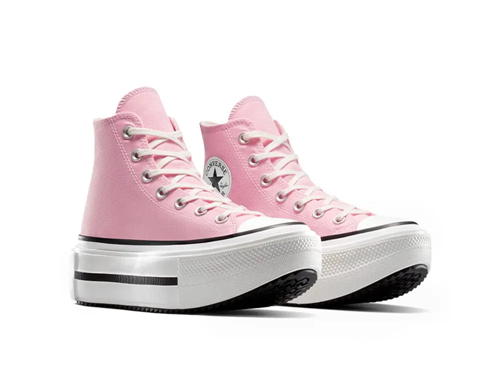 Zapatillas Converse Chuck Taylor Lift Double Stack Mujer Rosada - Image 5
