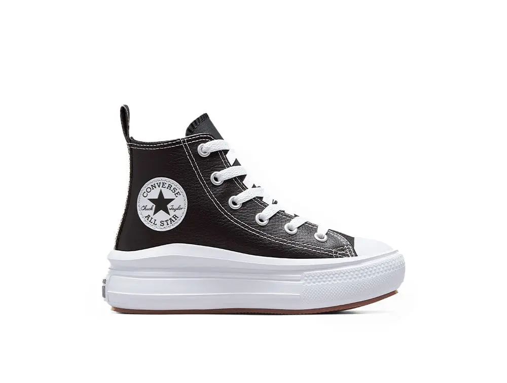 Zapatillas Converse Chuck Taylor Move Plataforma Niños Negro