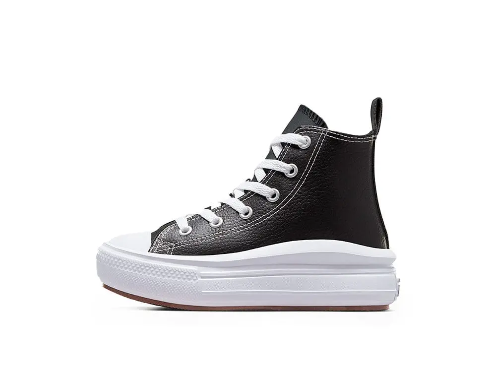 Zapatillas Converse Chuck Taylor Move Plataforma Niños Negro - Image 2