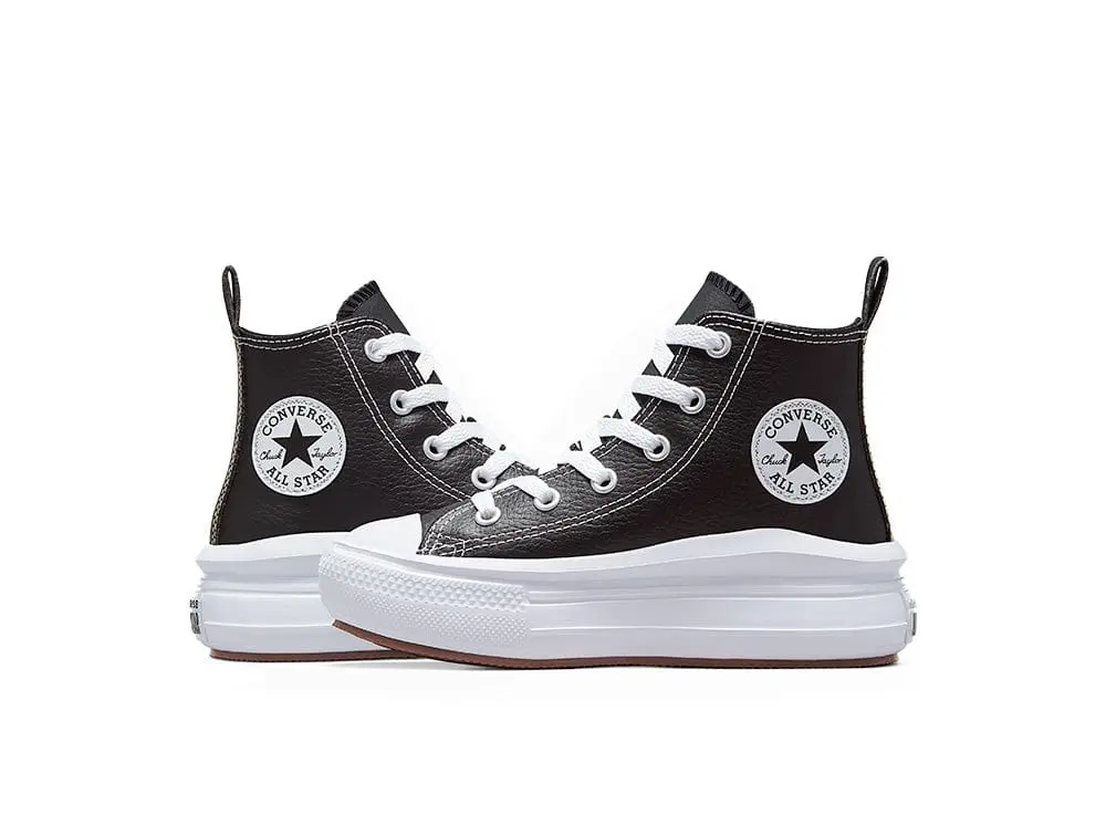 Zapatillas Converse Chuck Taylor Move Plataforma Niños Negro - Image 5