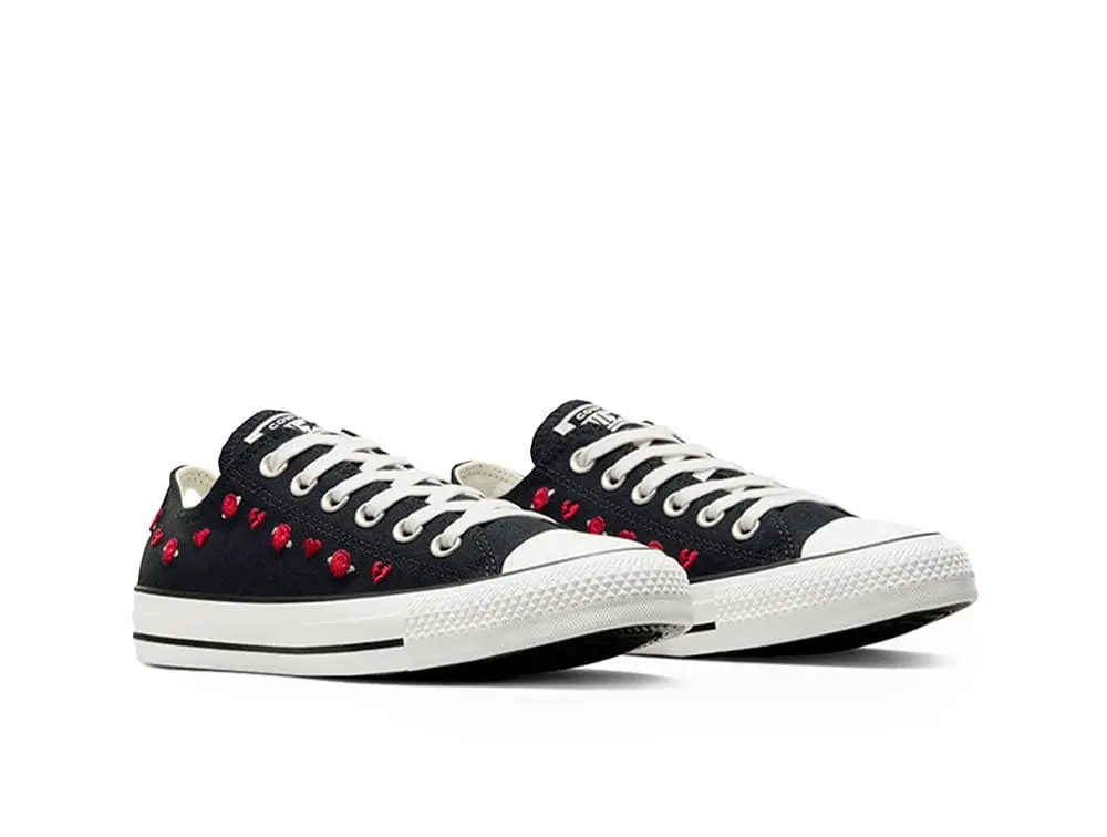 Zapatillas Converse Chuck Taylor (Roses Valentine's Day) Mujer Negro - Image 6