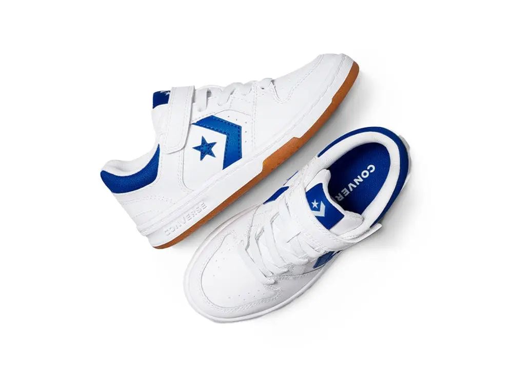 Zapatillas Converse Cl98 Lth Niños Blanco - Image 3