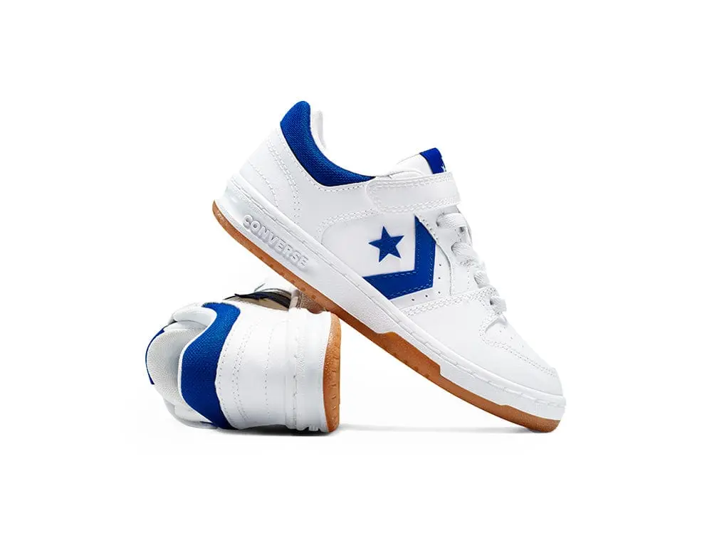 Zapatillas Converse Cl98 Lth Niños Blanco - Image 6
