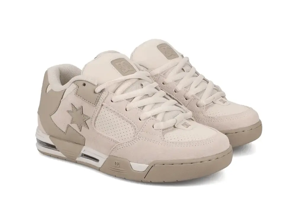 Zapatillas DC Command Mujer Beige - Image 4