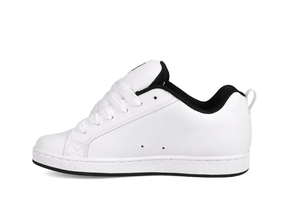 Zapatillas Dc Court Graffik Mujer Blanco - Image 2