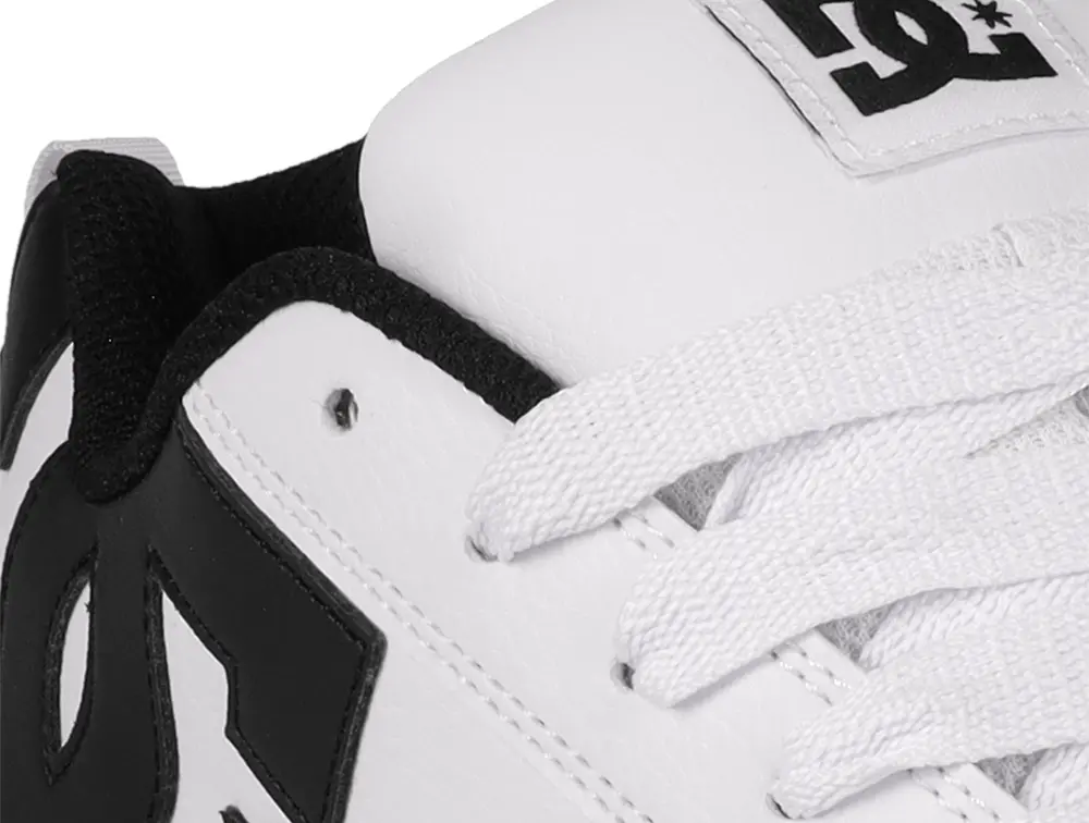 Zapatillas Dc Court Graffik Mujer Blanco - Image 3