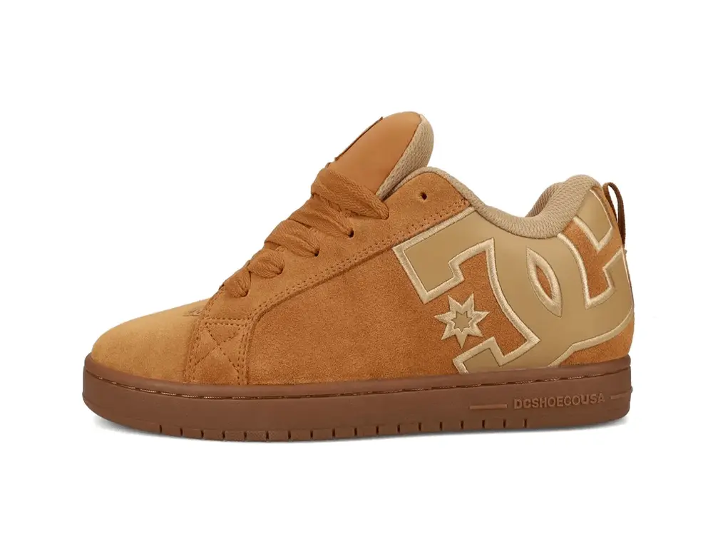 Zapatillas DC Court Graffik Hombre Cafe - Image 3