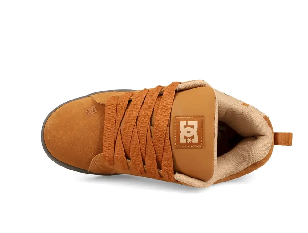 Zapatillas DC Court Graffik Hombre Cafe - Image 4
