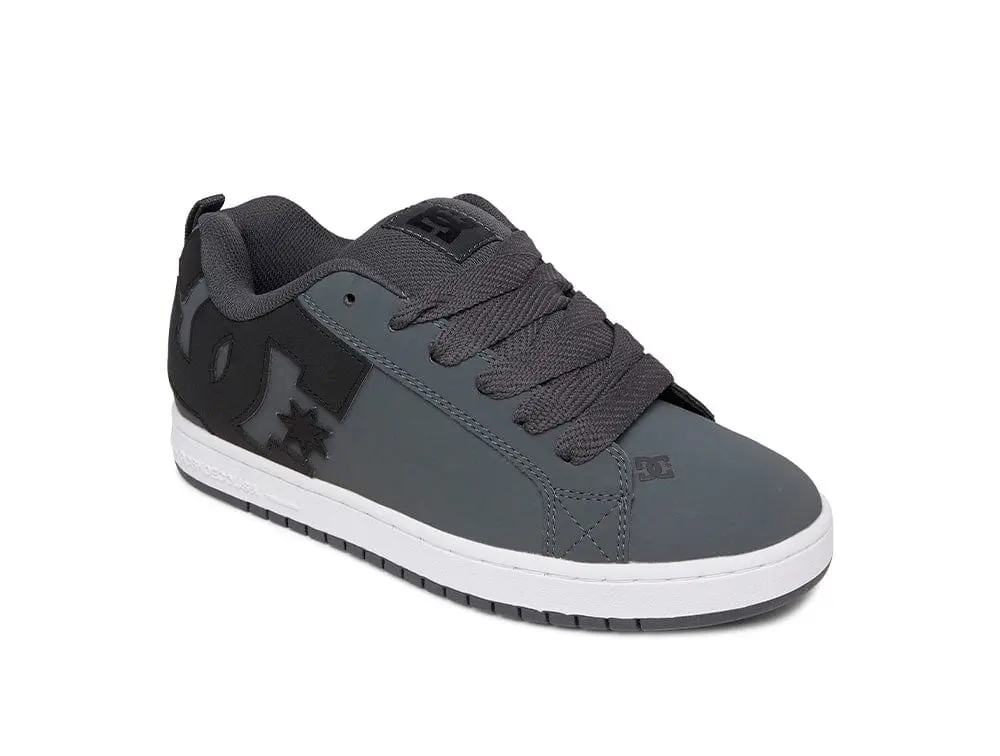 Zapatillas Dc Court Graffik Hombre Gris - Image 3