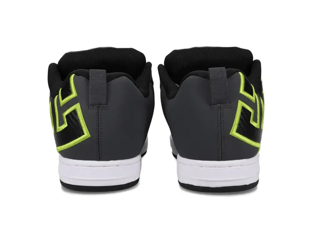 Zapatillas DC Court Graffik Hombre Gris - Image 7
