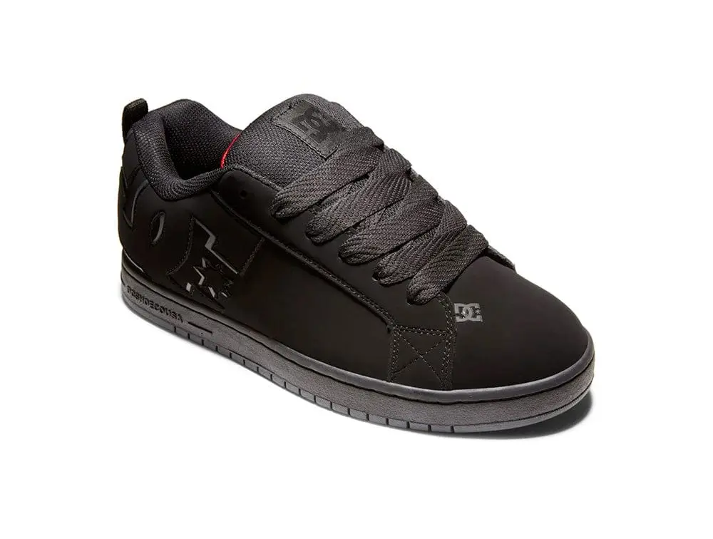 Zapatillas Dc Court Graffik Hombre Negro - Image 3