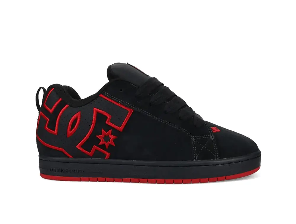 Zapatillas DC Court Graffik Hombre Gris Oscuro