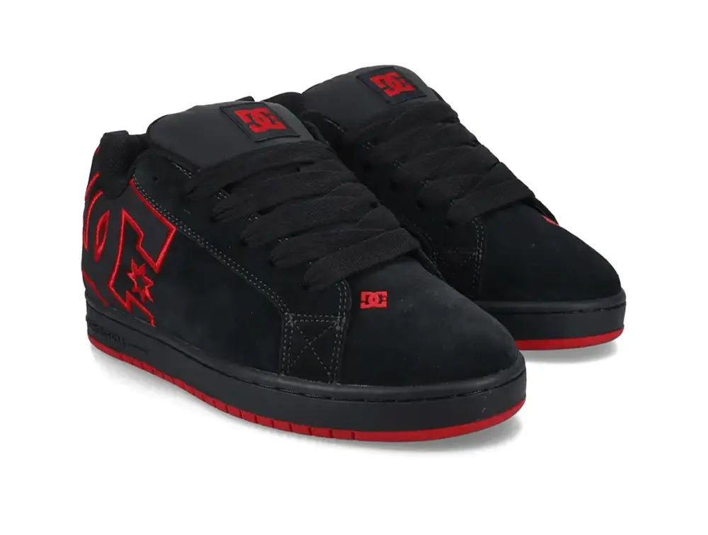 Zapatillas DC Court Graffik Hombre Gris Oscuro - Image 4