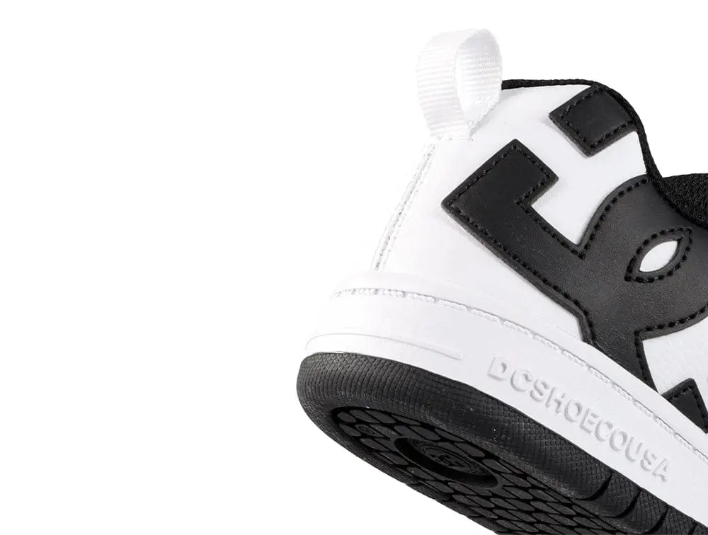 Zapatillas Dc Court Graffik Niños Blanco - Image 2