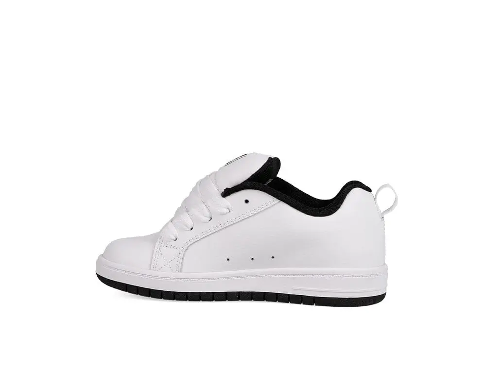 Zapatillas Dc Court Graffik Niños Blanco - Image 4