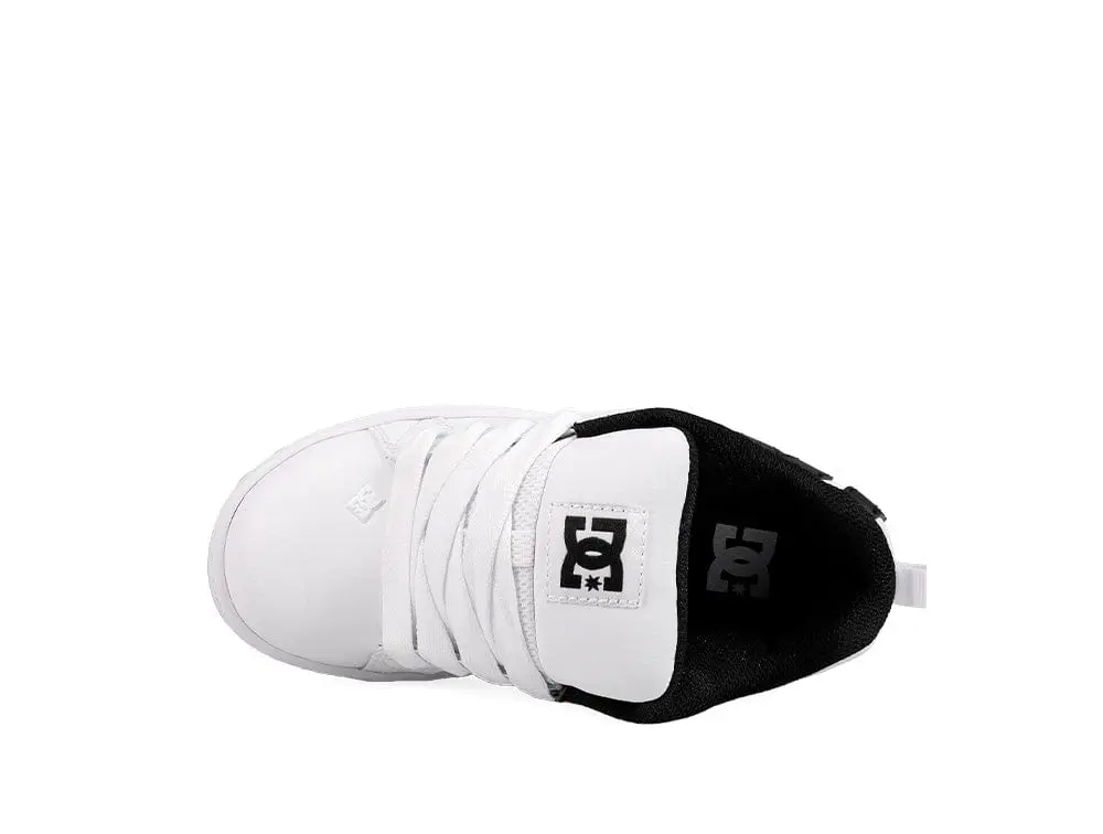 Zapatillas Dc Court Graffik Niños Blanco - Image 8
