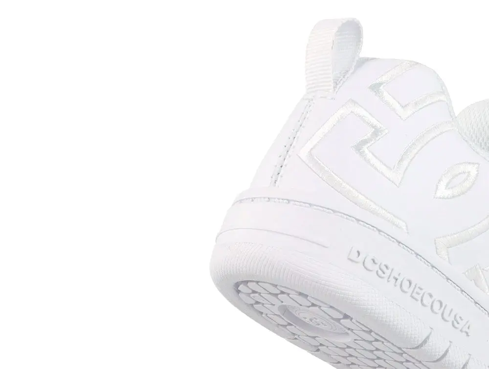 Zapatillas Dc Court Graffik Niños Blanco - Image 6