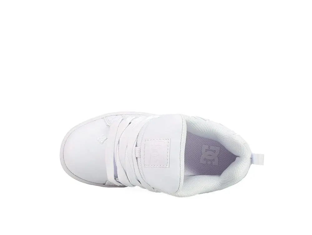 Zapatillas Dc Court Graffik Niños Blanco - Image 8