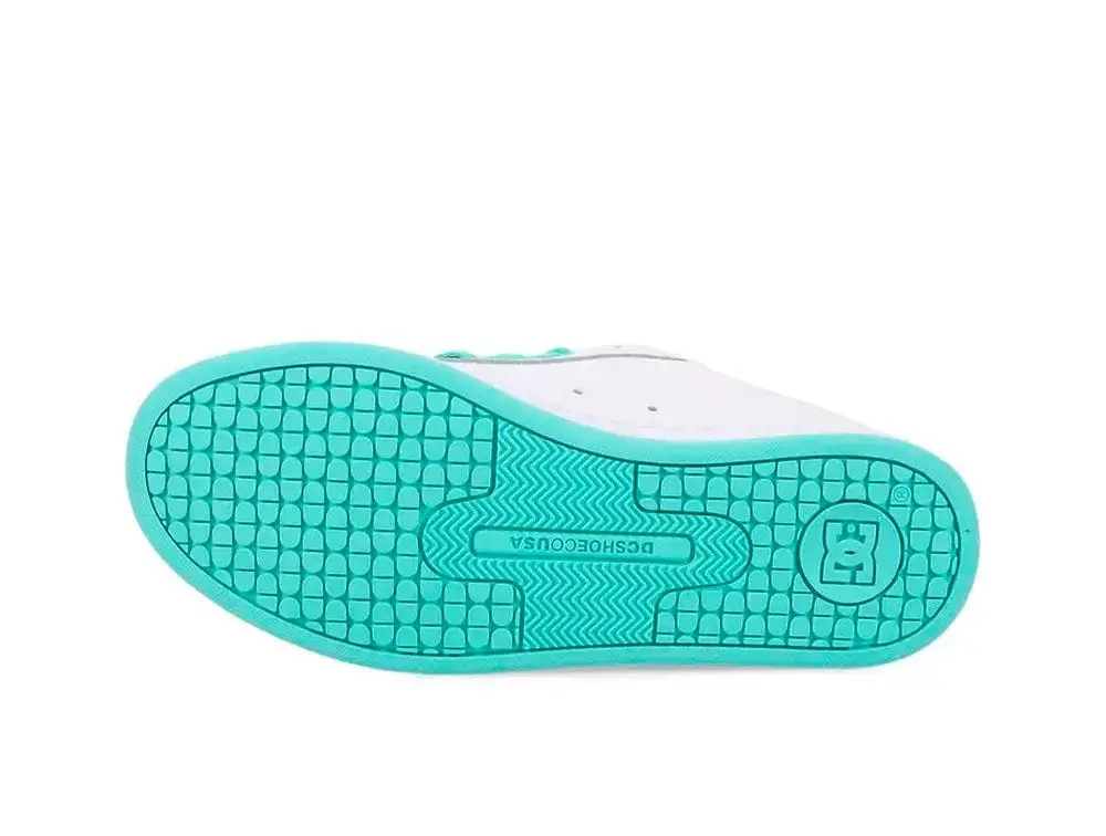 Zapatillas Dc Court Graffik Mujer Blanco - Image 5