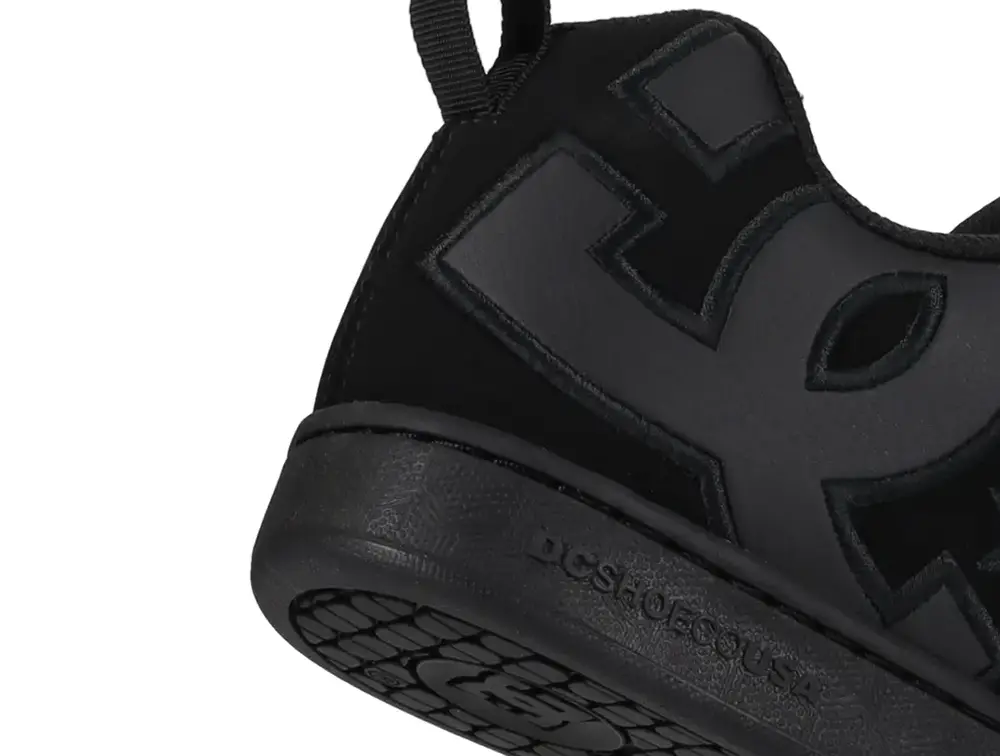 Zapatillas DC Court Graffik Mujer Mono Negro - Image 5