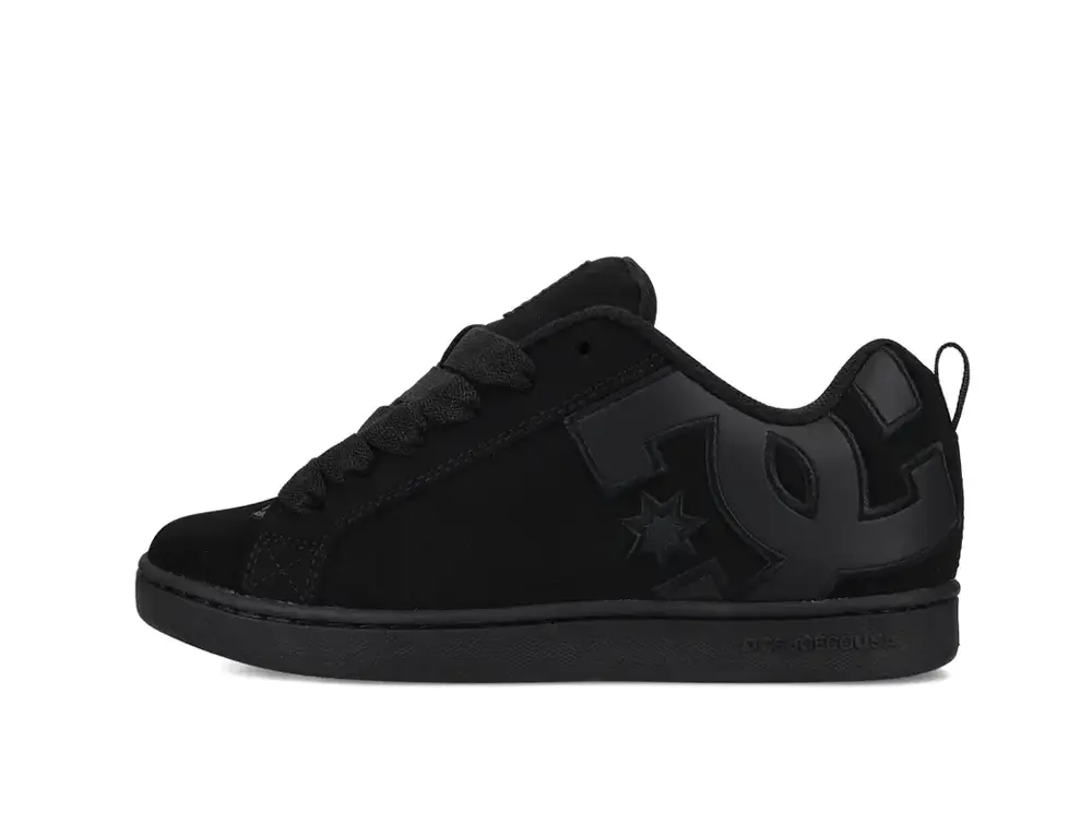 Zapatillas DC Court Graffik Mujer Mono Negro - Image 6