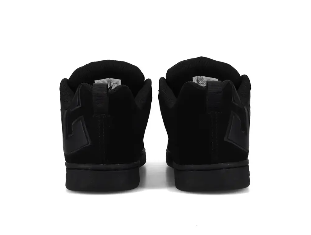 Zapatillas DC Court Graffik Mujer Mono Negro - Image 7