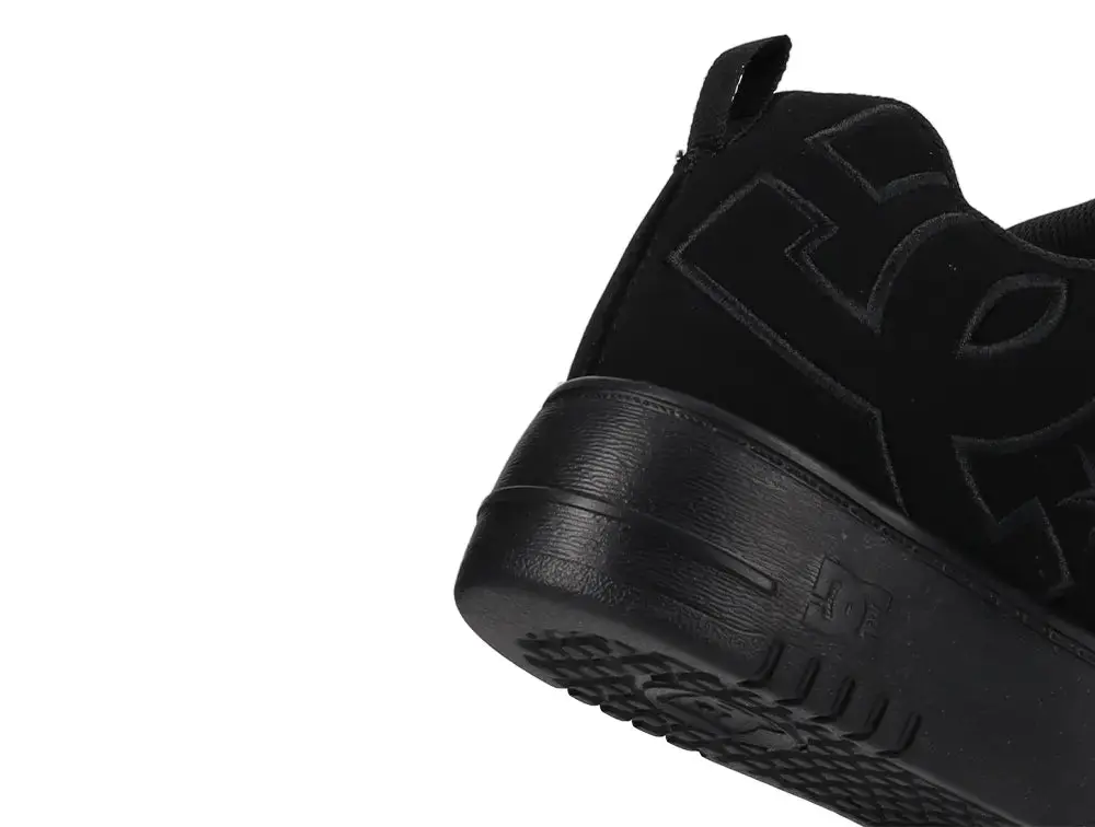 Zapatillas Dc Court Graffik Plataforma Mujer Mono Negro - Image 4