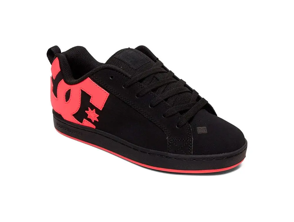 Zapatillas Dc Court Graffik Mujer Negro - Image 2