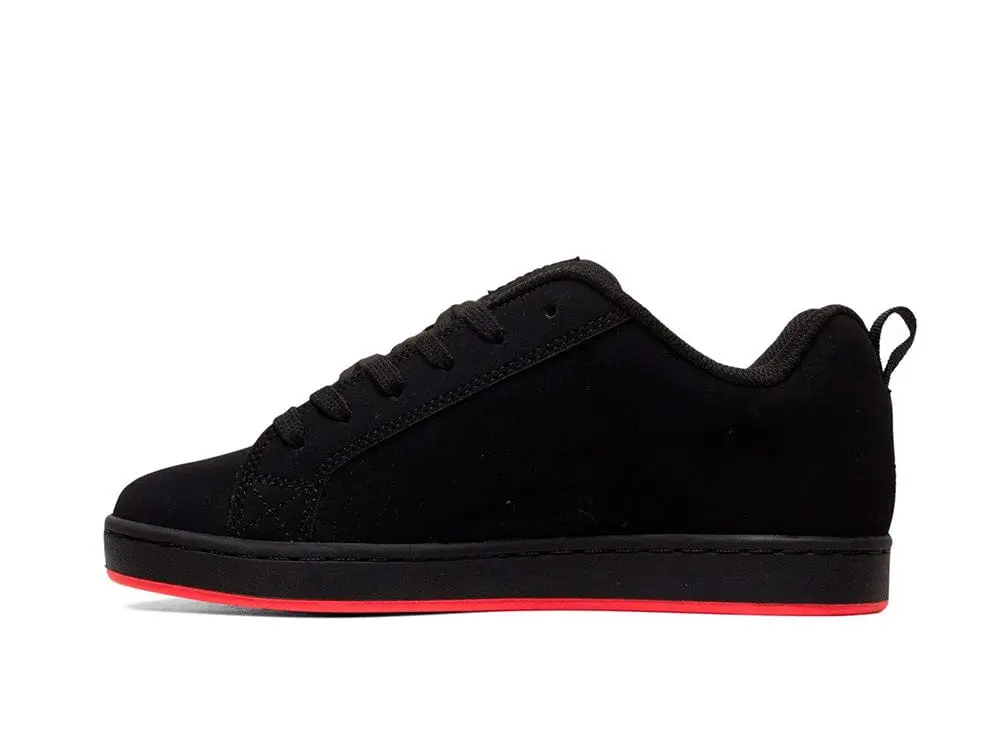 Zapatillas Dc Court Graffik Mujer Negro - Image 3