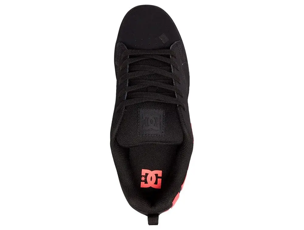 Zapatillas Dc Court Graffik Mujer Negro - Image 4