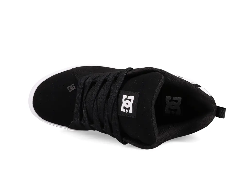 Zapatillas Dc Court Graffik Plataforma Mujer Negro - Image 7