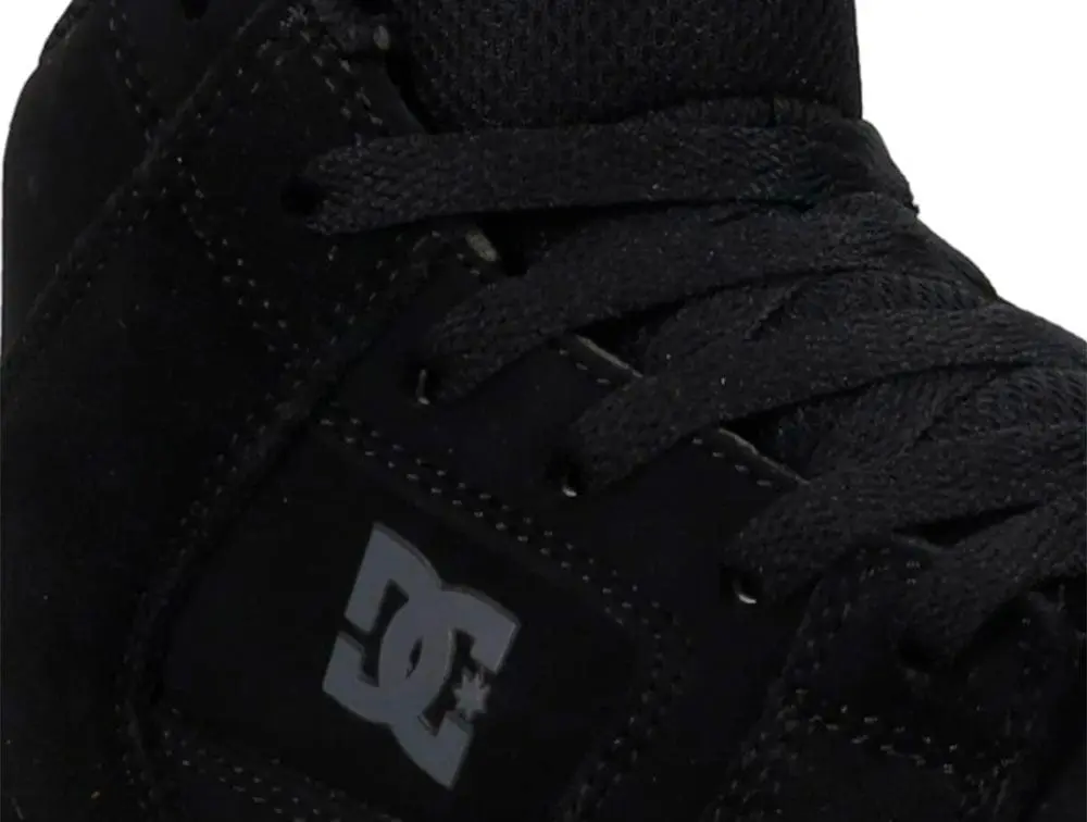 Zapatillas Dc Manteca 4 Hi Niño Negro - Image 4
