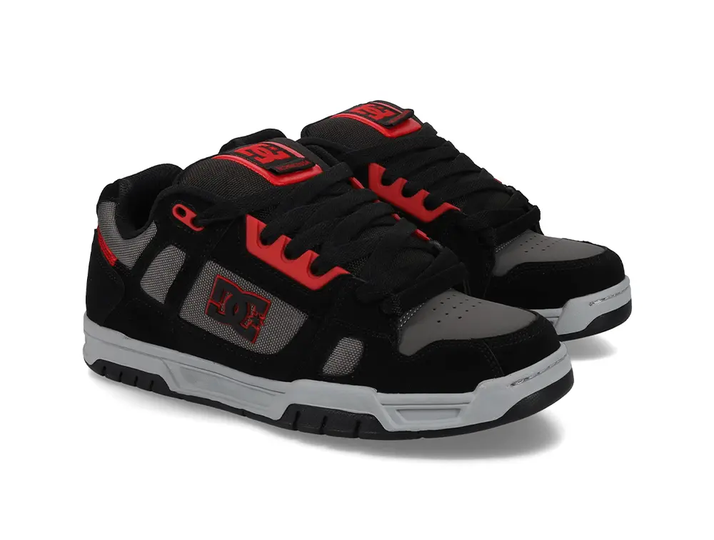 Zapatillas Dc Stag Hombre Negro - Image 4