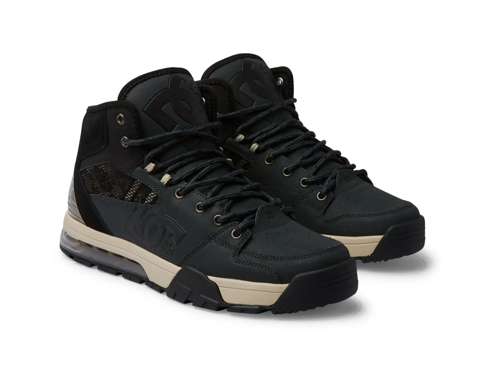 Zapatillas Dc Versatile Hi Lth Hombre Negro - Image 4