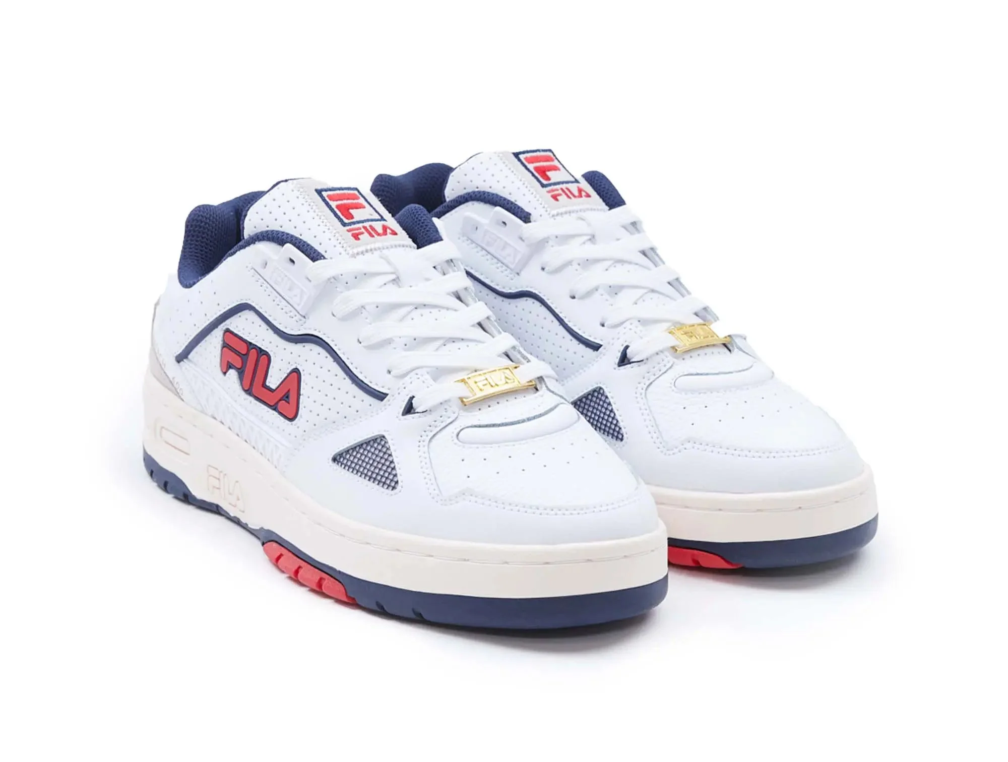 Zapatillas Fila Teratach 600 Hombre Blanco Azul - Image 3