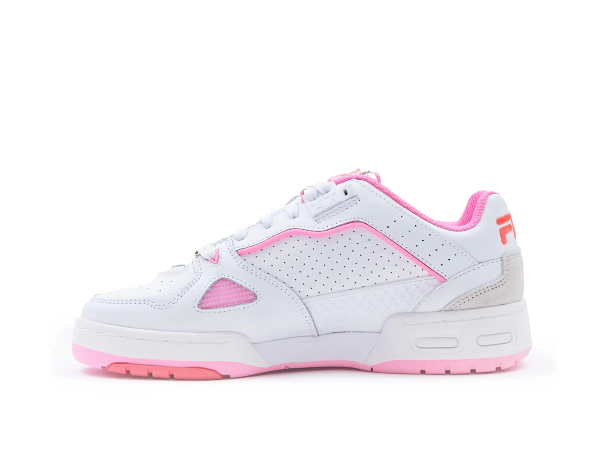 Zapatillas Fila Teratach 600 Mujer Blanco Rosado - Image 2