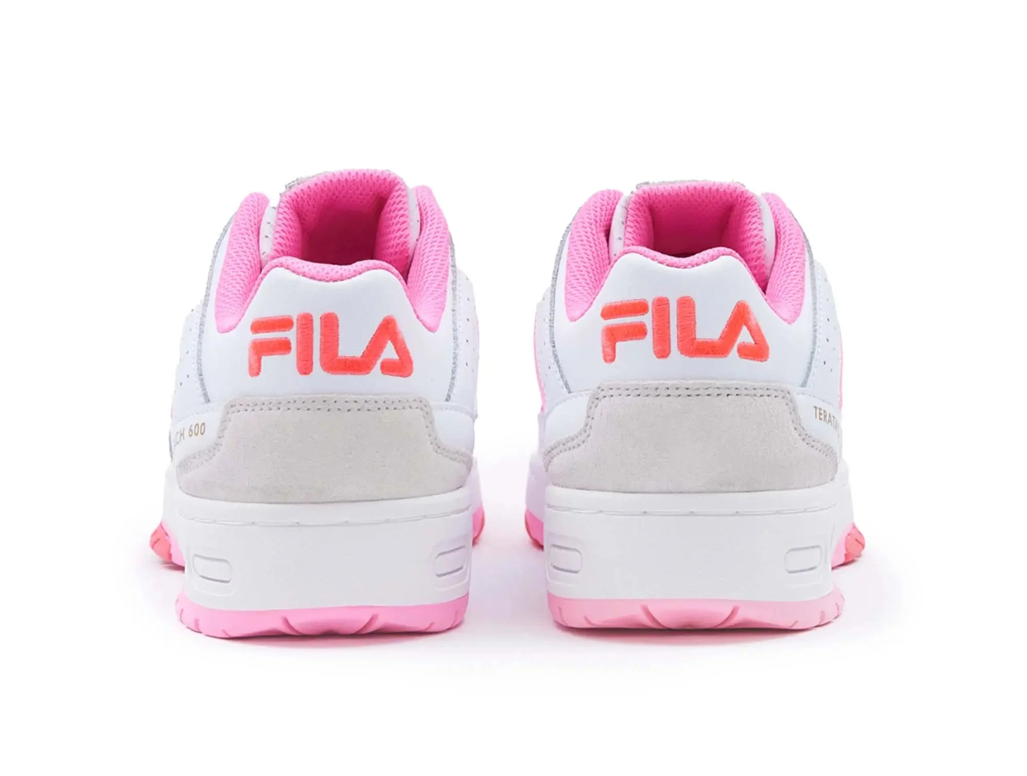 Zapatillas Fila Teratach 600 Mujer Blanco Rosado - Image 5
