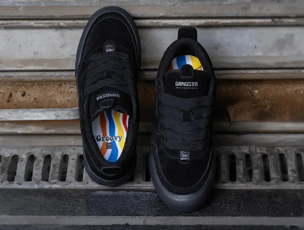 Zapatillas Gangsta Groovy Unisex Mono Negro - Image 4