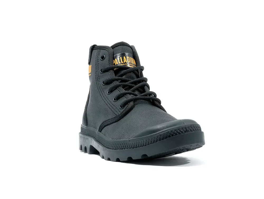 Zapatillas Palladium Pampa Hi Coated Unisex Negro - Image 4