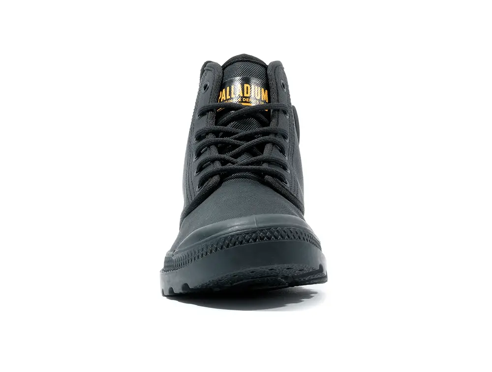 Zapatillas Palladium Pampa Hi Coated Unisex Negro - Image 5