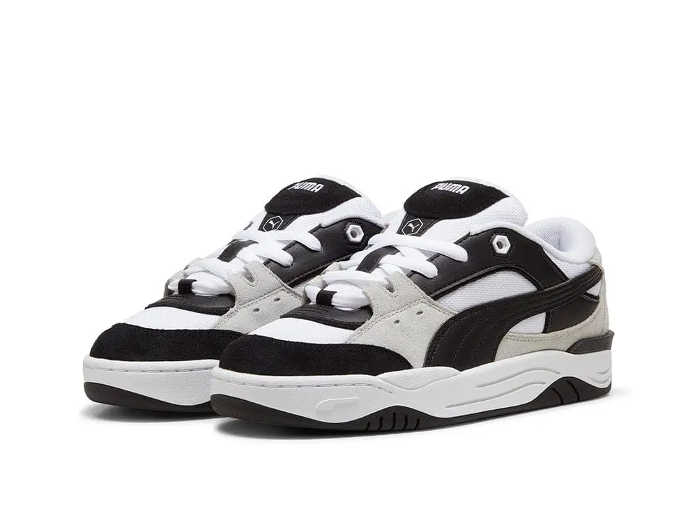 Zapatillas Puma 180 Hombre Negro - Blanco - Gris - Image 5