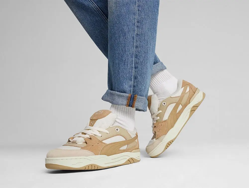 Zapatillas Puma 180 Unisex Beige - Blanco - Image 4