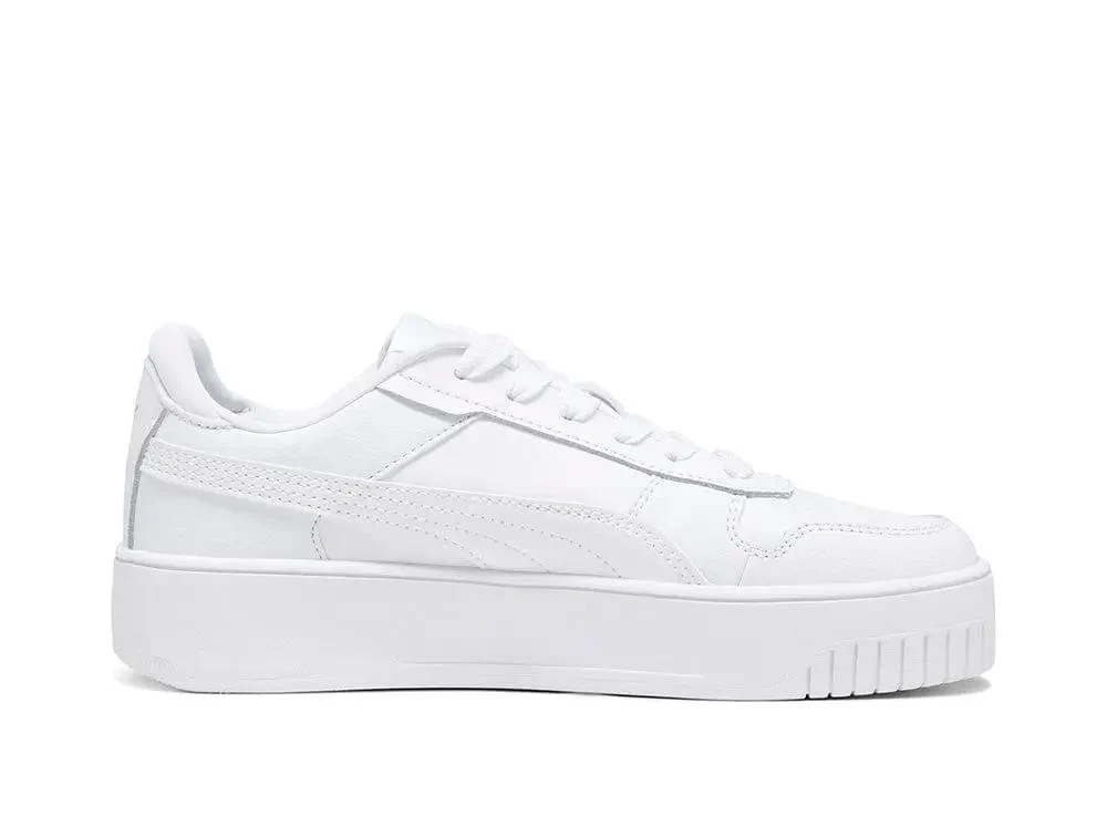 Zapatillas Puma Carina Street Niños Mono Blanco