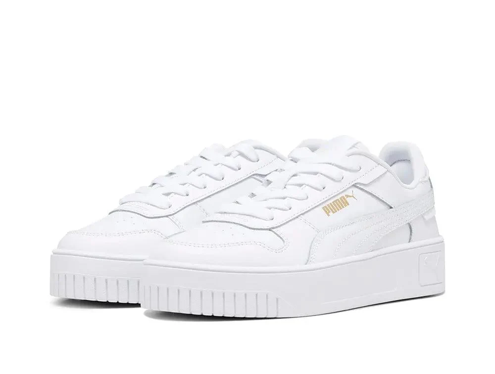 Zapatillas Puma Carina Street Niños Mono Blanco - Image 4