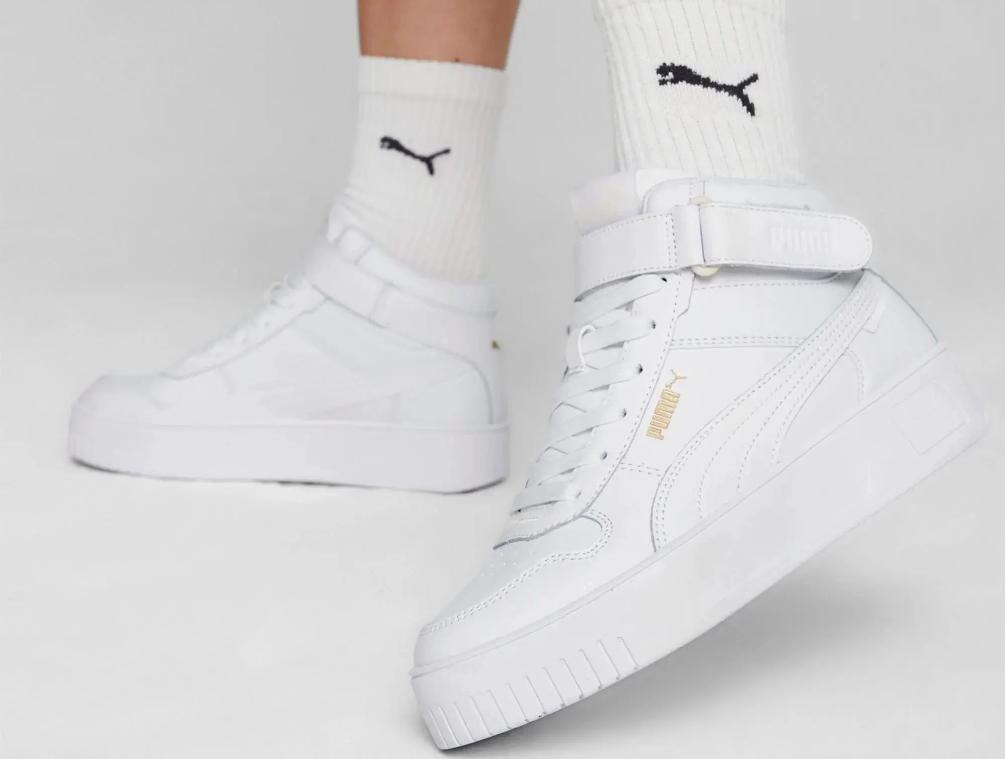 Zapatillas Puma Carina Street Mid Mujer Mono Blanco - Image 7