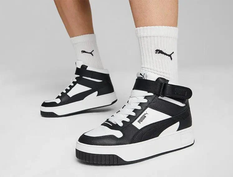 Zapatillas Puma Carina Street Mid Mujer Negro - Image 2