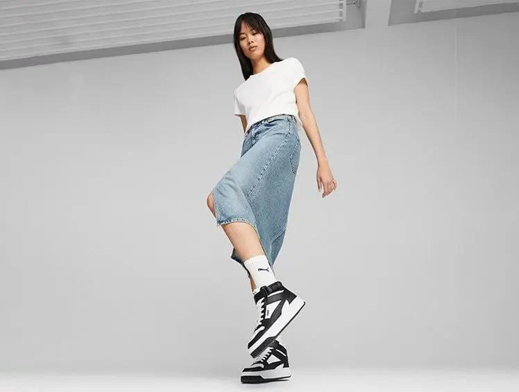 Zapatillas Puma Carina Street Mid Mujer Negro - Image 4