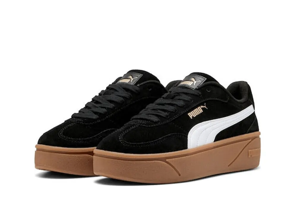Zapatillas Puma Club II Era Plataforma Mujer Negro - Image 3