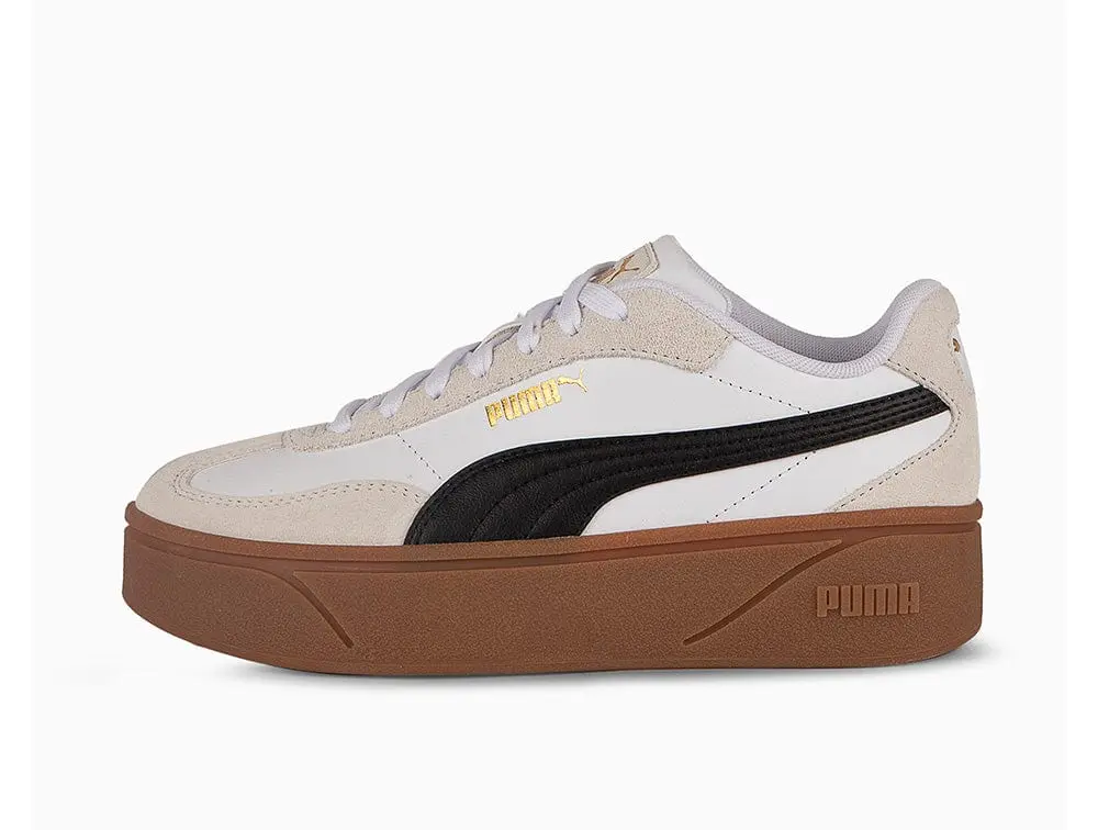 Zapatillas Puma Club II Era Plataforma Mujer Blanco - Image 3